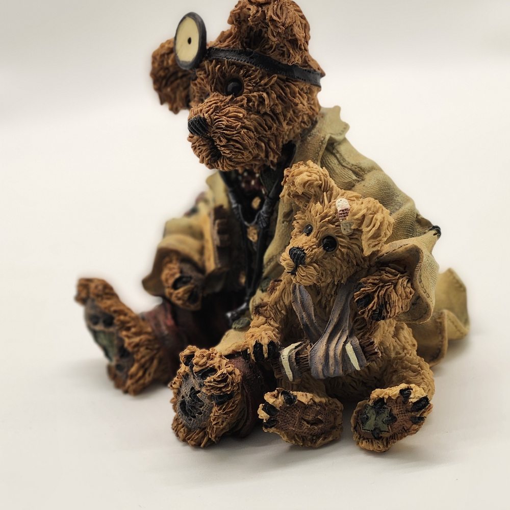 Brown Dog Figurine Set